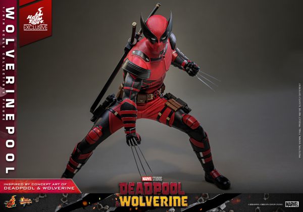 Wolverinepool joins Hot Toys' Deadpool & Wolverine collection with
